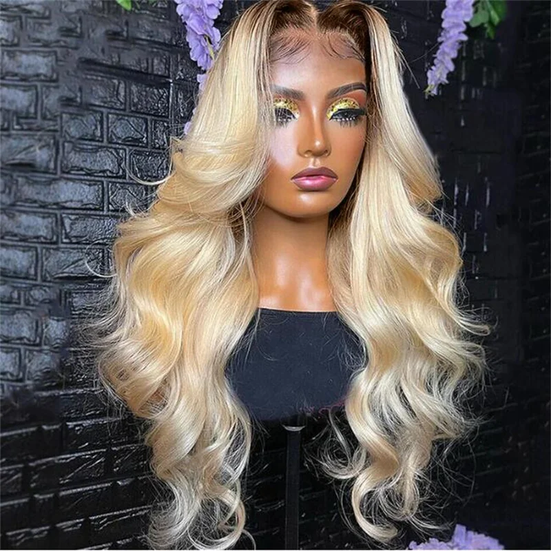 long-26inch-ombre-blond-soft-180-density-water-wave-lace-front-wig-for-black-women-with-baby-hair-glueless-preplucked-daily