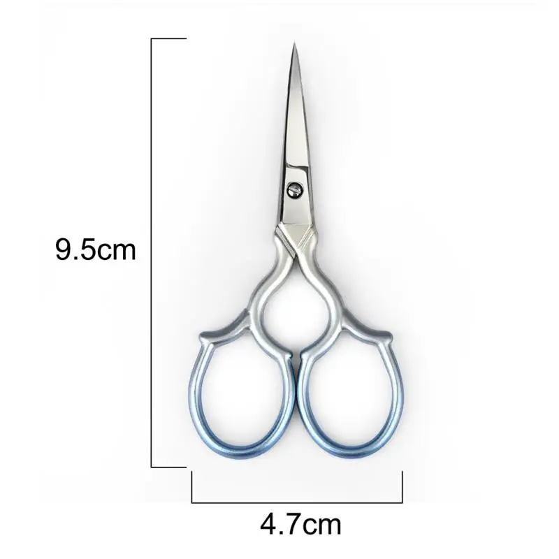 MIni Tailor Scissor Pointed Shape Sewing Stainless Steel Small Embroidery Craft CrossStitch Scissors U Shape DIY Home Tools