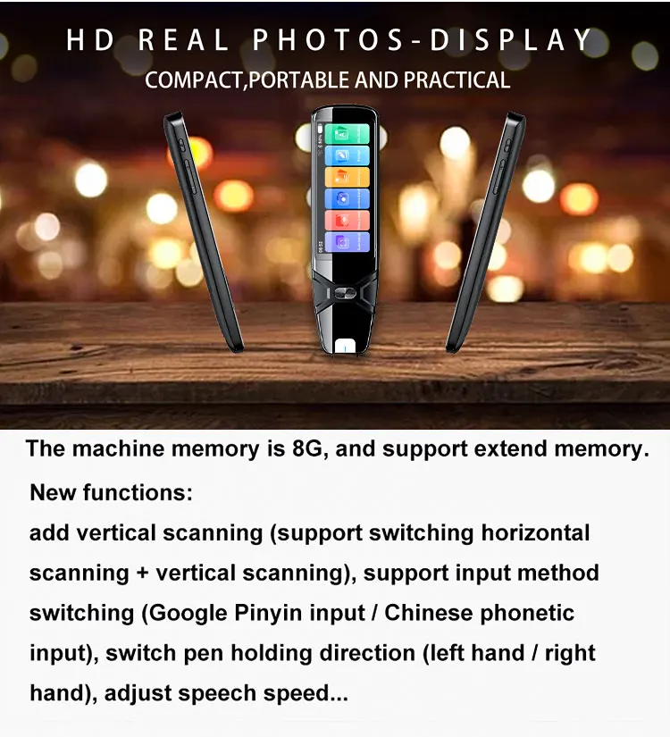 Empowering Reading Pen With Universal WiFi Translation Boosts Literacy