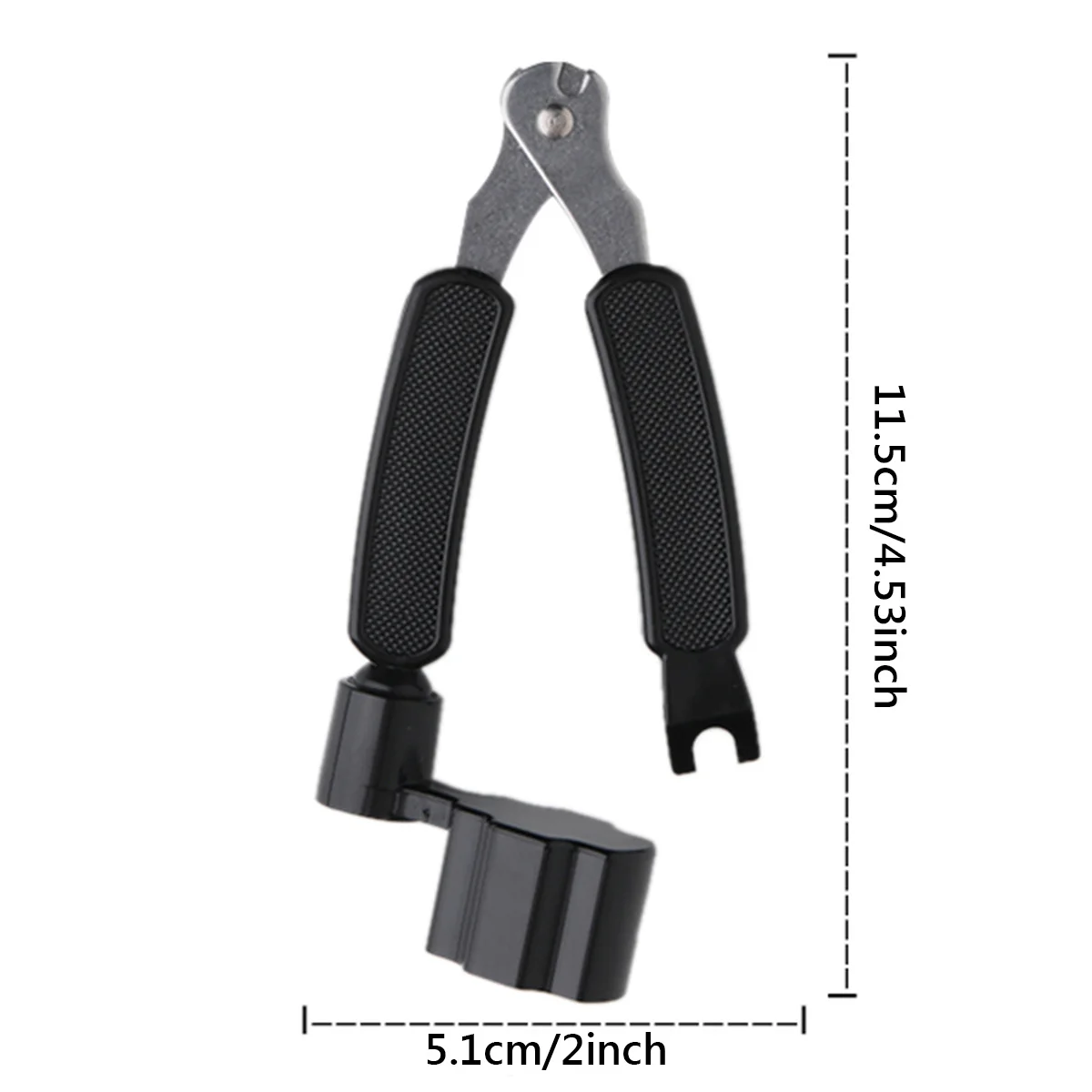 Guitar Repair Tool Guitar String Winder 3 IN 1 String Peg Winder String Cutter Pin Puller Instrument Maintenance Tool