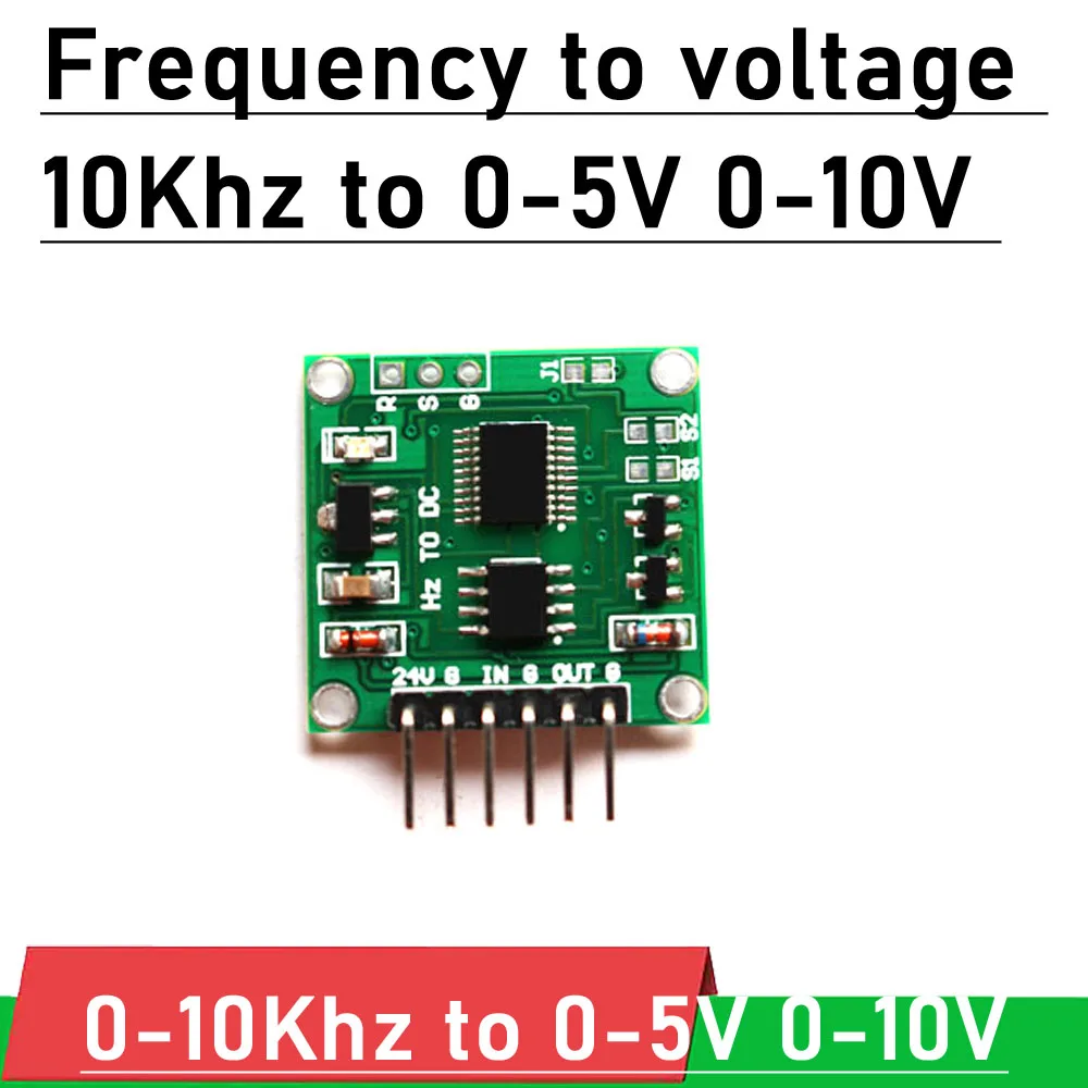 

Frequency to voltage 0-10Khz to 0-5V 0-10V linear conversion transmitter module for Remote data acquisition / control A11