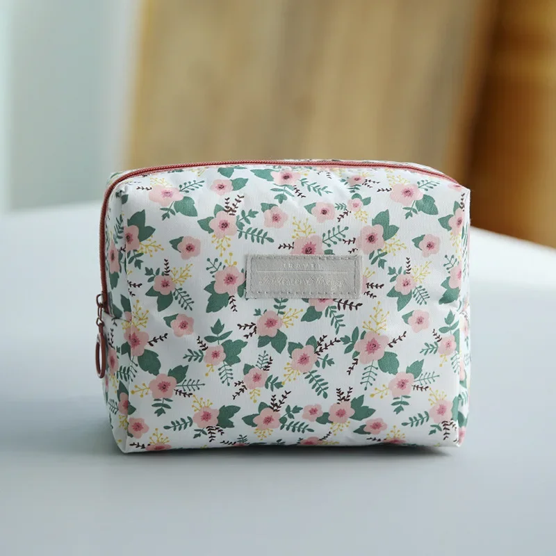 Women Travel Cosmetic Bag Multifunction Geometric Makeup Bags PU Leather Waterproof Portable Toiletries Organizer Make up Cases 5