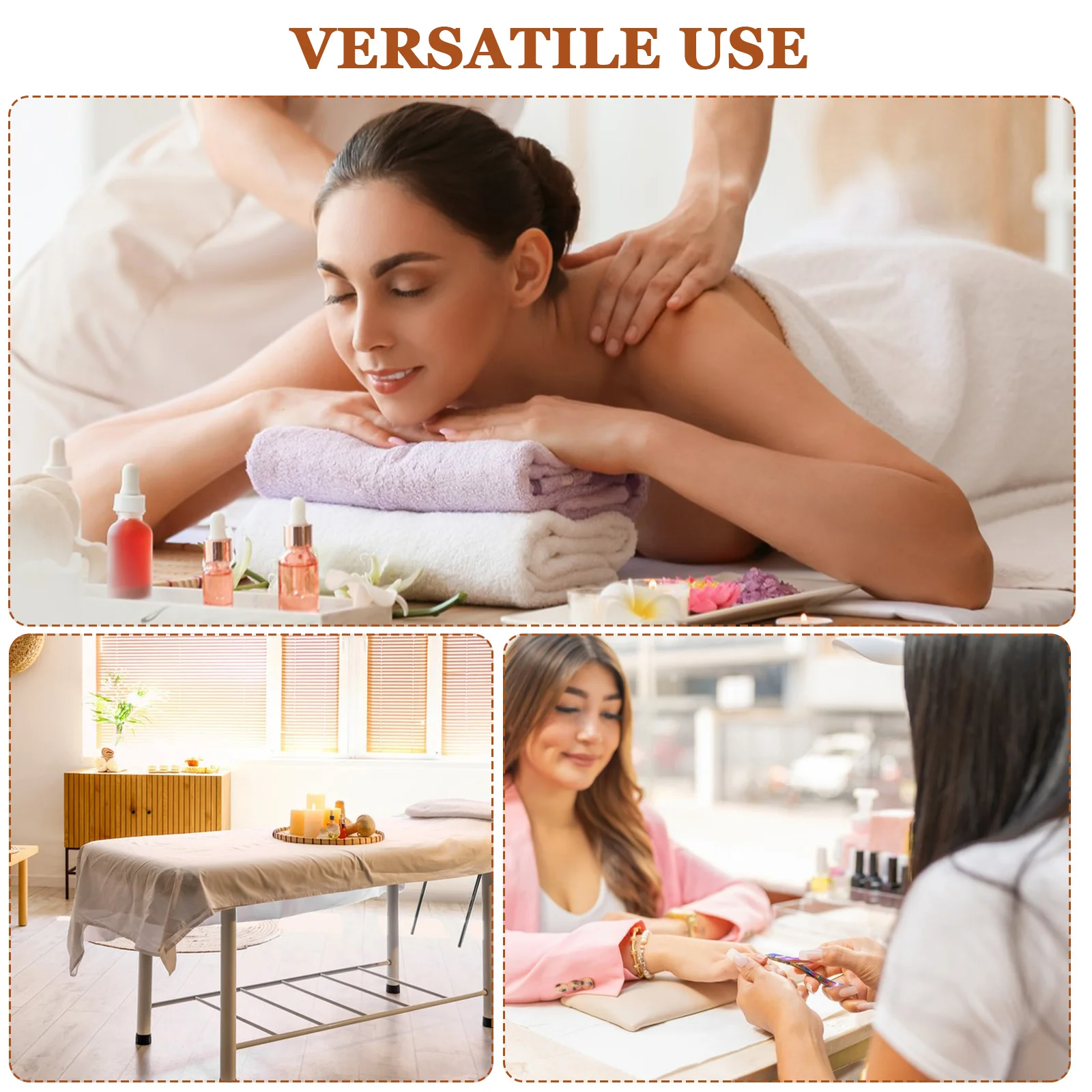 100pcs Disposable Sheets Massage Table Sheets Spa Salon Massage Bed Covers Esthetician Bed Waxing Covers