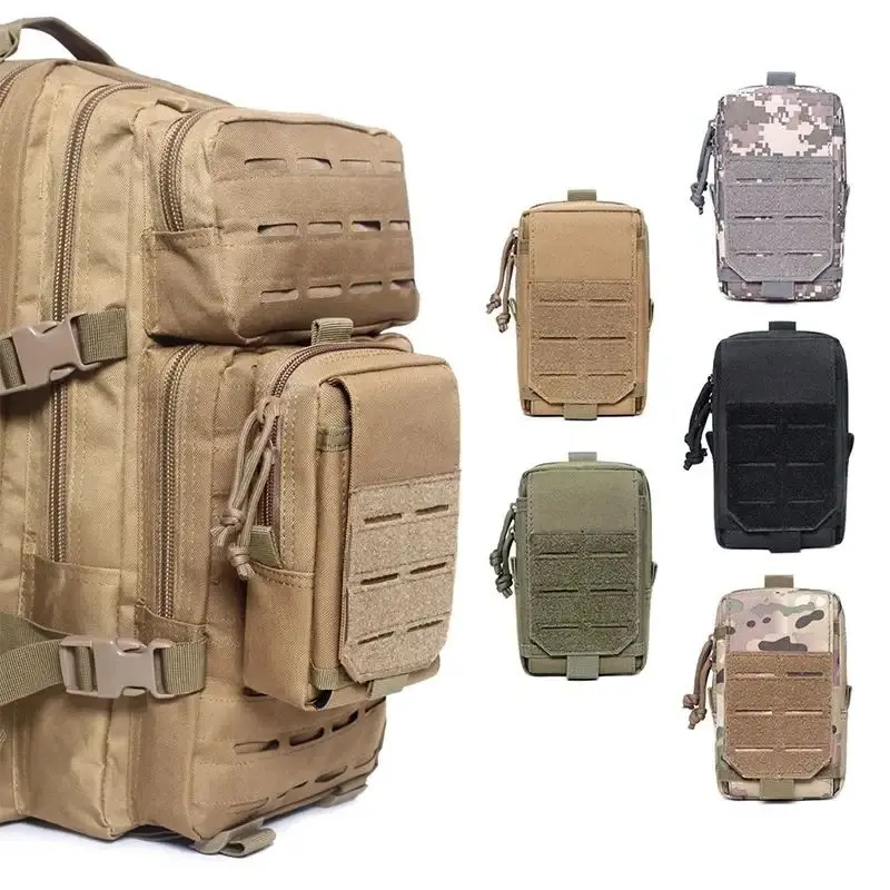 Waist Bag EDC Tool Bag Vest Pouch MobilePhone Waterproof Tactical MilitarySport Hunting Belt Travel Tools