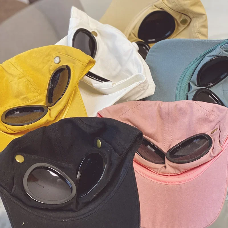 Fashion Baby Baseball Cap Hip Hop Boy Girl Hat Spring Summer Pilot Hat Children Kid Snapback Casual Accessory Sun Hat Ski Cap