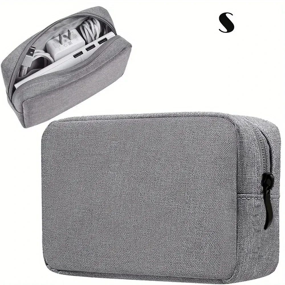 Compact Travel Organizer for Electronics and Accessories