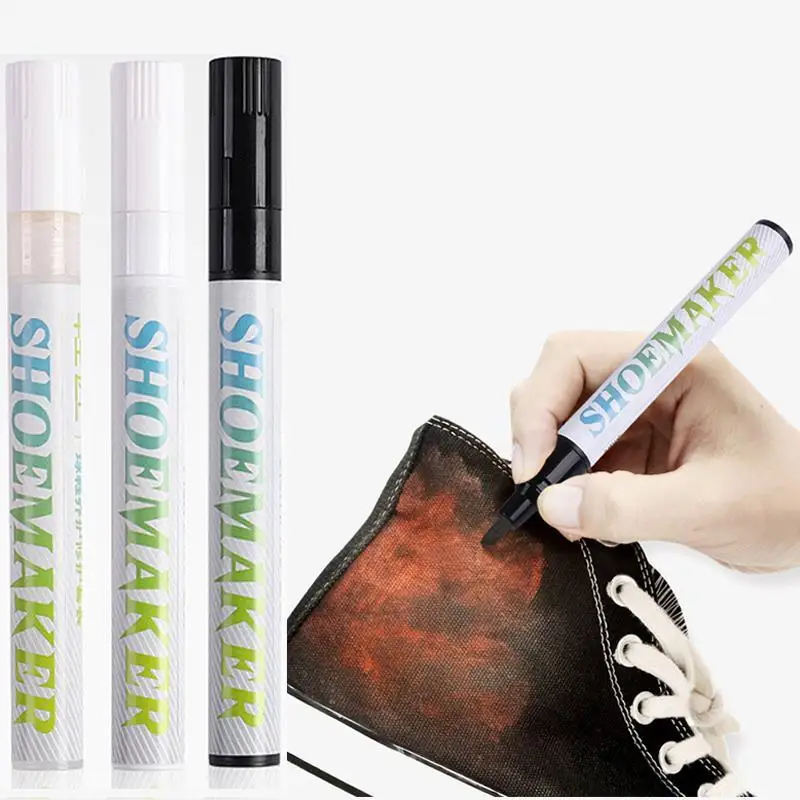 Shoes Stains Removal Waterproof Sneakers Anti-Oxidation Shoe Whitening Pen for shoe whitening pen