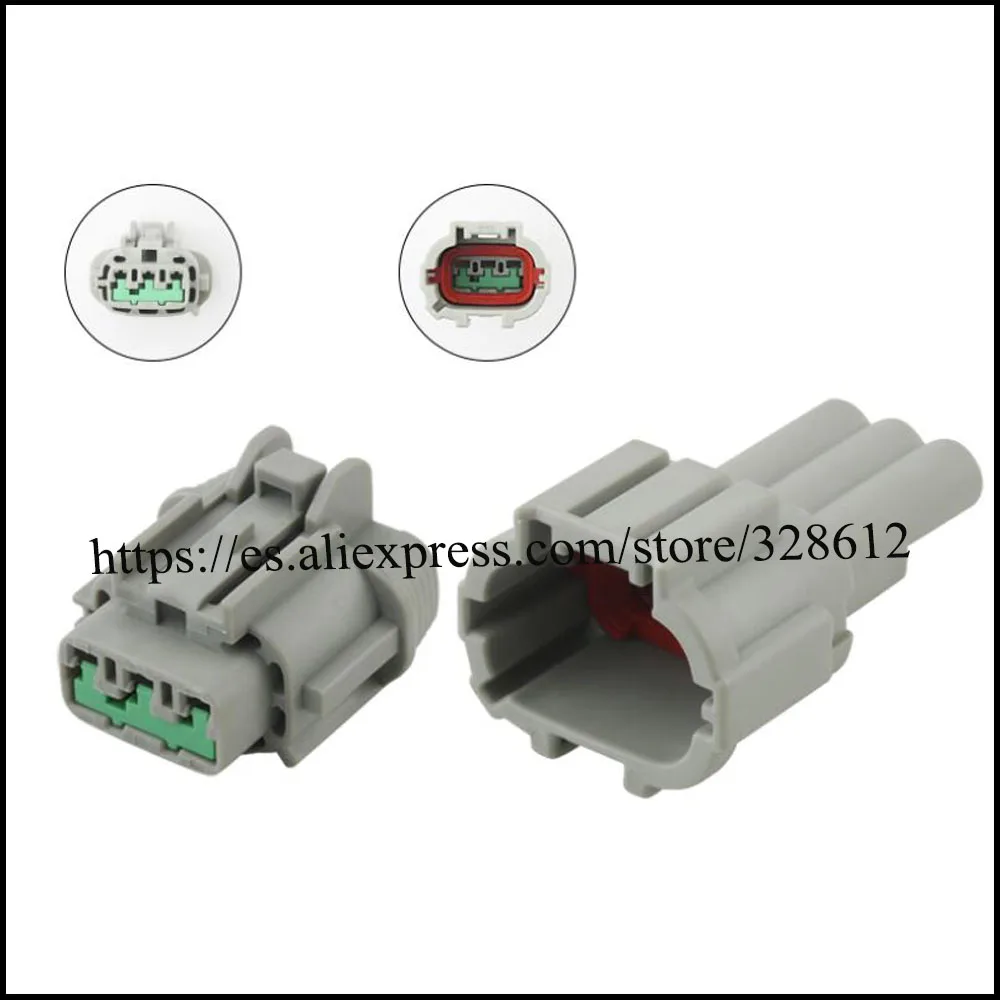 

100set DJ7039B-2.2-11/21 car wire female cable Waterproof sheath 3 pin connector automotive Plug include terminal seal