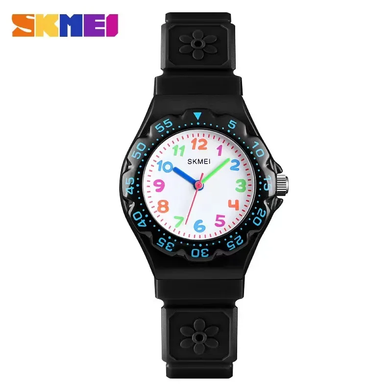SKMEI 1483 NEW Boys Girls Waterproof PU Wristband Quartz Children Watch Kids Watches Outdoor Sports Wristwtatch reloj
