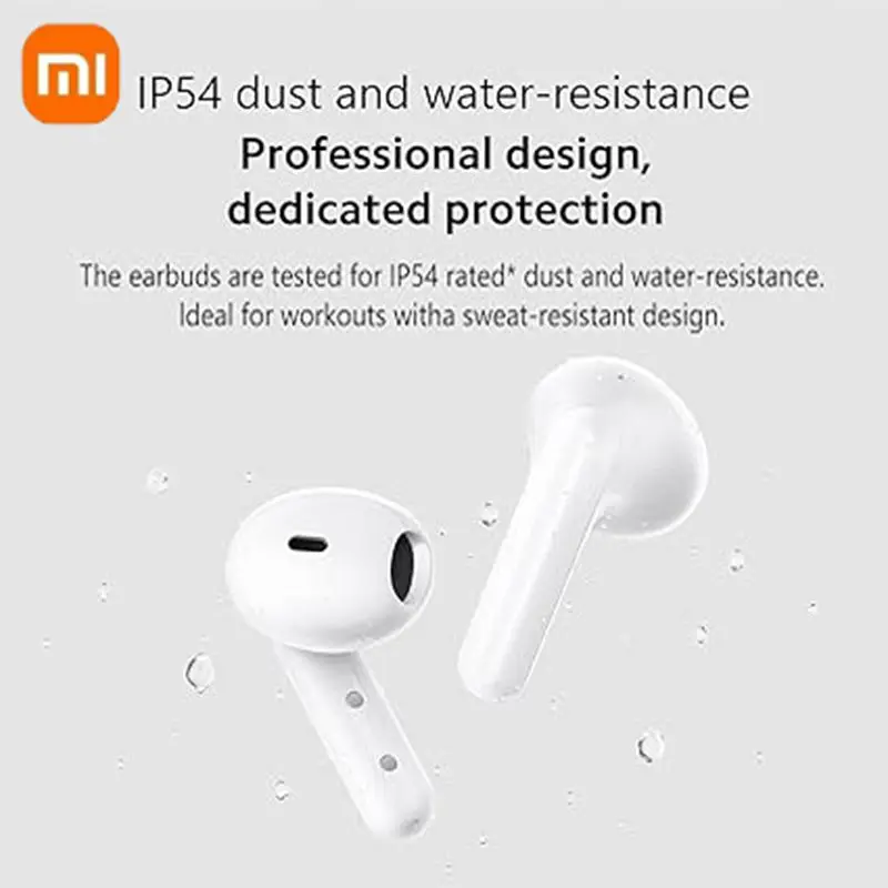 Xiaomi RedmiBuds 4 Lite Earphone TWS Bluetooth 5.3 Headphones Earphones ip54...