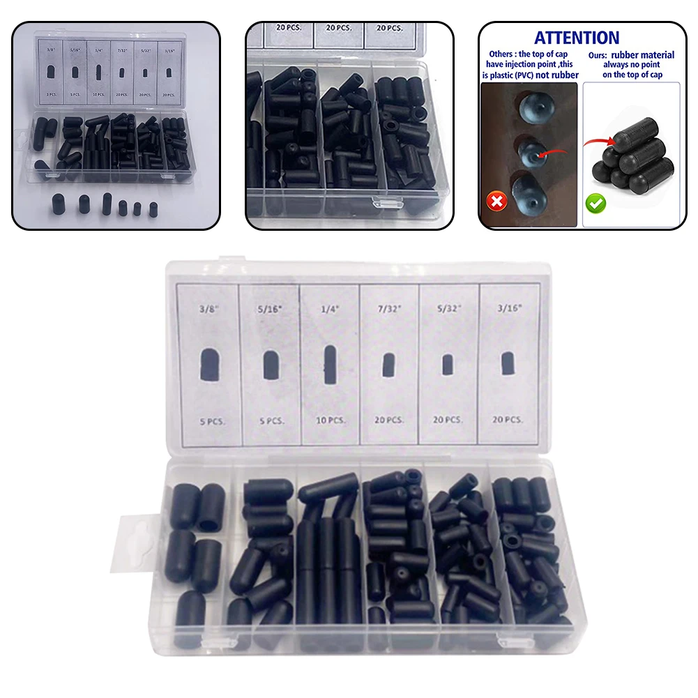 Kit De Tapones De Goma Para Coche, Kit De Tapones De Vacío De Goma, Modernos, 105 Piezas
