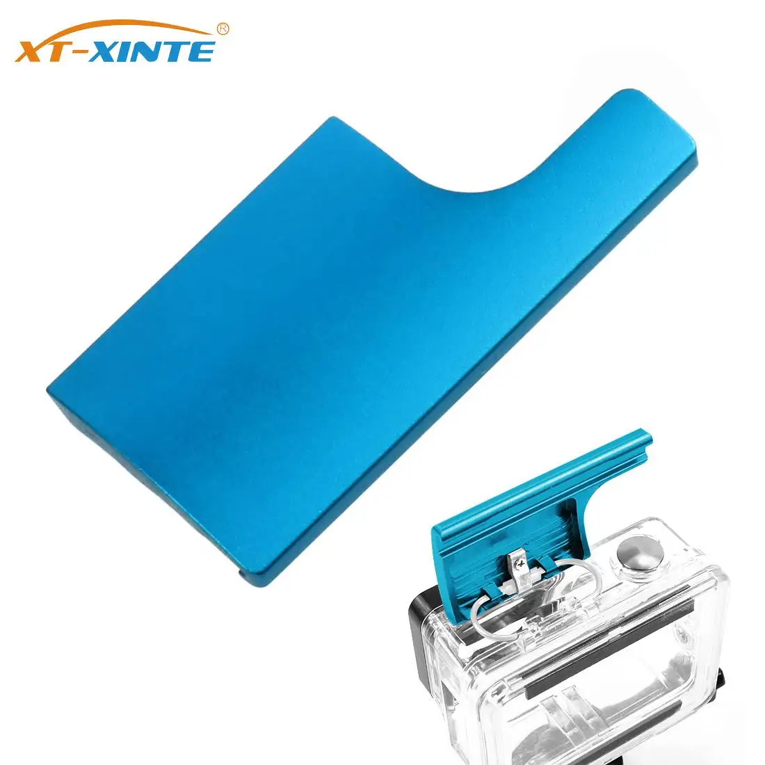 

Aluminum Alloy Snap Latch Lock Buckle for GoPro Hero 3+4 Action Camera Waterproof Protective Housing Case for GoPro Accessories