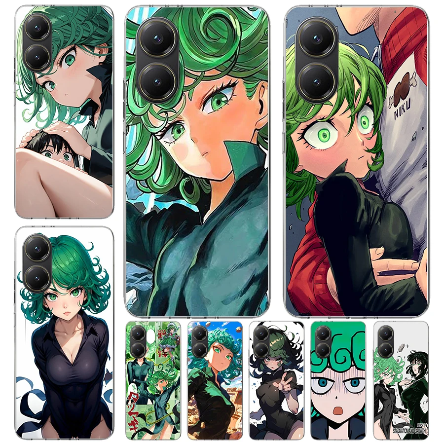 One P-Punch-Man Tatsumaki Soft Phone Case