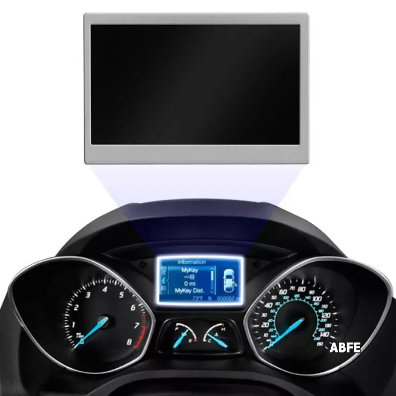 Velocímetro para salpicadero de coche, pantalla LCD de 4,2 pulgadas, pantalla a Color para Ford Focus Escape 2013-2016 150MPH, grupo de velocímetros 3