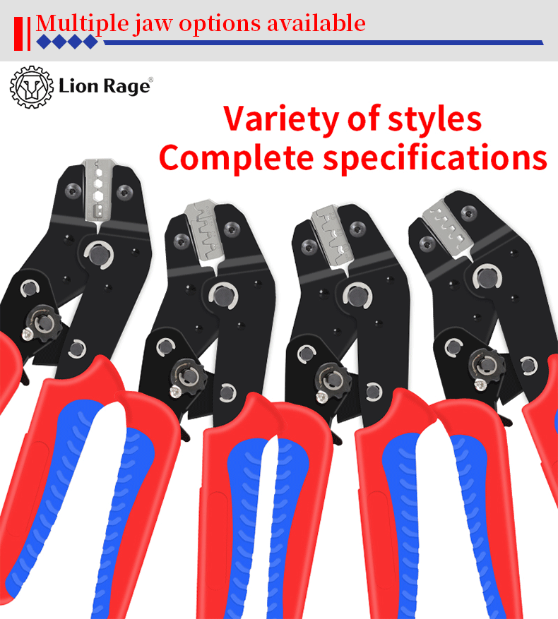 Description Picture 6 of itemAnti slip handle crimping tool pliers 4mm slot claw for crimping SN-58B/2549/02C/06WF/06/2546B/03H/-6/, terminal crimping kit