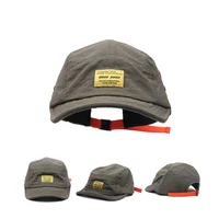 Fashion 5 Panel Baseball Cap Snapback Caps Quick-drying Flat-brimmed Hat for Men Women Adjustable Summer Casual Sunscreen Hats 1