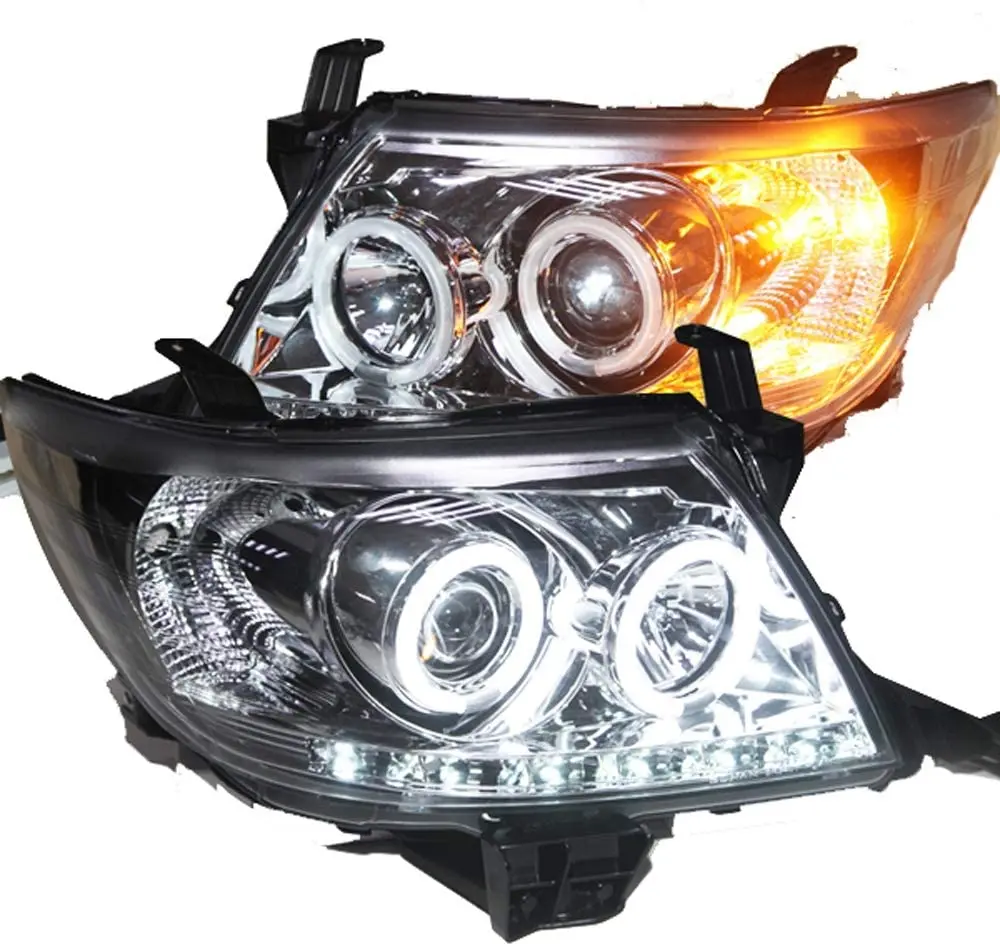 

Налобный фонарь для TOYOTA Hilux VIGO CCFL с хромированным корпусом от 2010 до 2013 лет