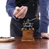 Manual Coffee Grinder - Classic Italian Style Hand Crank Mill with Adjustable Portable Multipurpose Bean Grinding Machine 1
