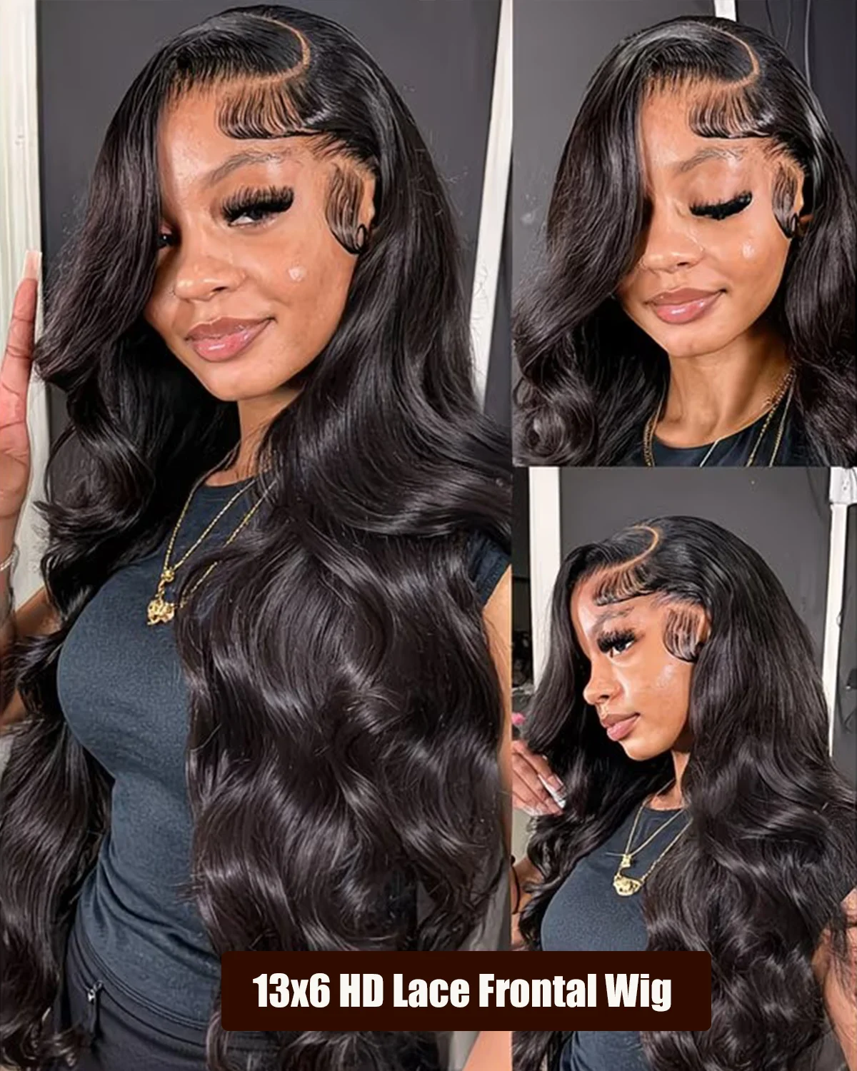 Body Wave Lace Front Human Hair Wigs For Woman on Clearance Sale 5x5 HD Lace Closure Wig 13x6 HD Lace Frontal Human Hair Wig 2