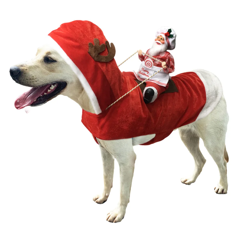 Déguisement de Noël pour Chien : Selle de Père Noël | Vêtements Canins de Luxe - 2025 - Vêtement et accessoires pour chiens - Doglovedesign
