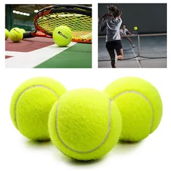 2021 Beach Tennis Racket Ball 3pcs High Elasticity Natural Rubber Tennis Training High Elasticity Beginner Training Ball