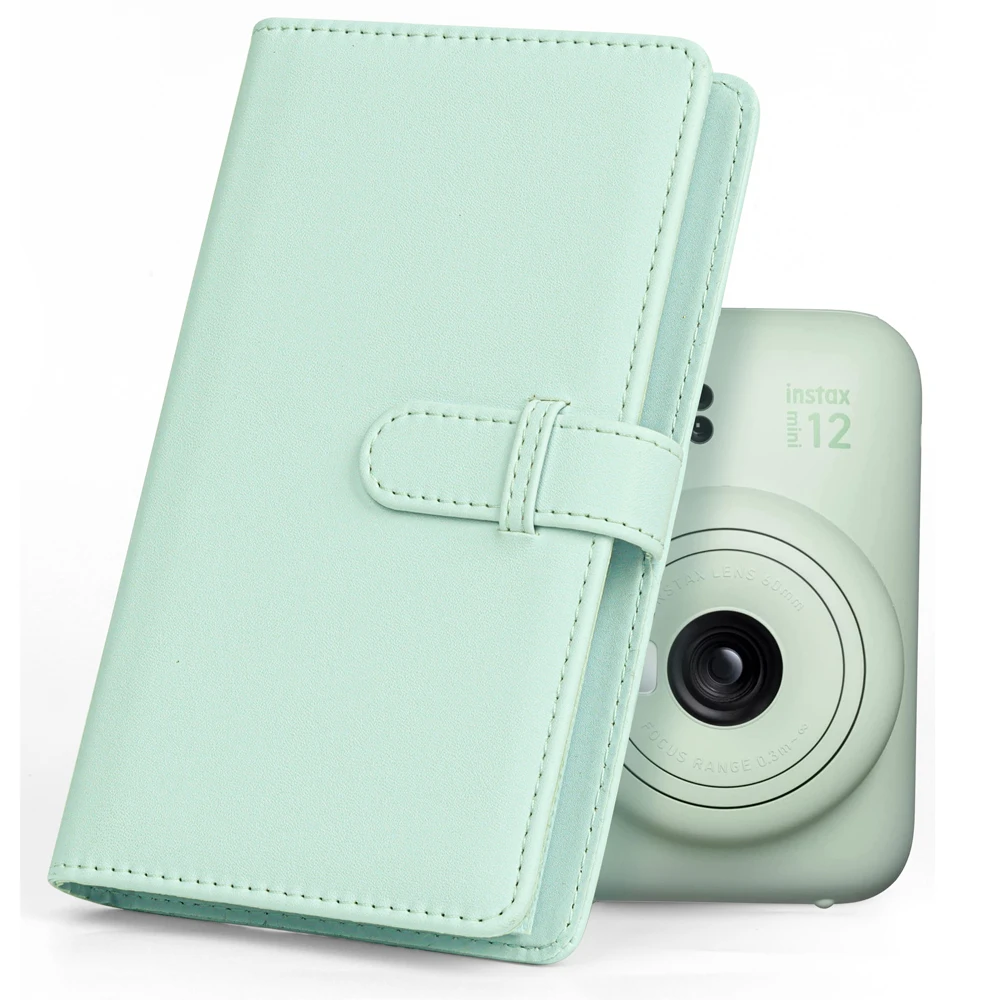 108 Pockets Large Capacity Storage Instax Mini Photo Album Book For Fujifilm Mini 12 11 9 8 LiPlay Link 3 Inch Photo Paper Film