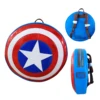 MINISO Original Disney Captain America Pu Leather Women's Backpack Cosplay Leisure Travel Bag Big Size Children's Schoolbag 1