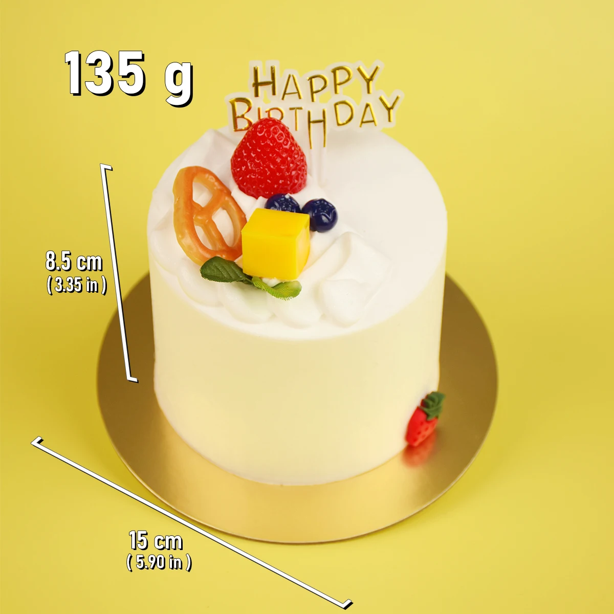 4 Pezzi Torte Finte In Miniatura In PU Morbido – Modelli Realistici Per Fotografia, Decorazione Vetrine E Accessori Da Forno