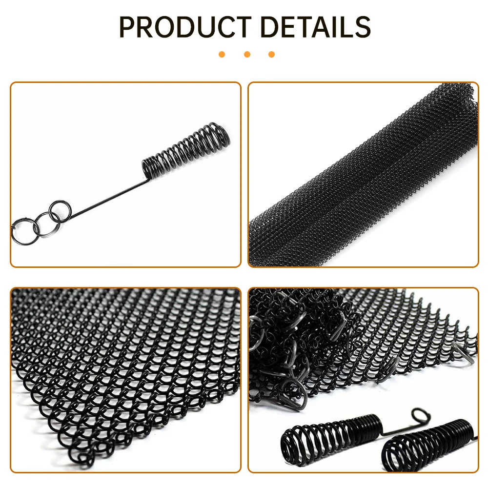 2Pcs Multiple Specifications Outdoor Tools Fireplace Mesh Screen