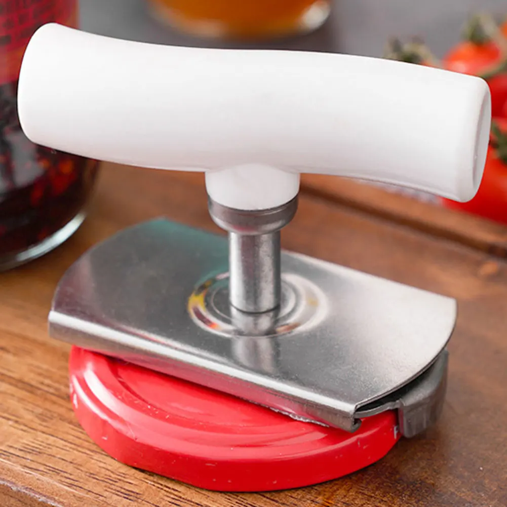 Jar Opener Effortless Arthritis Jar Opener Stainless Steel Can Lid Remover Labor-Saving for Seniors with Arthritis