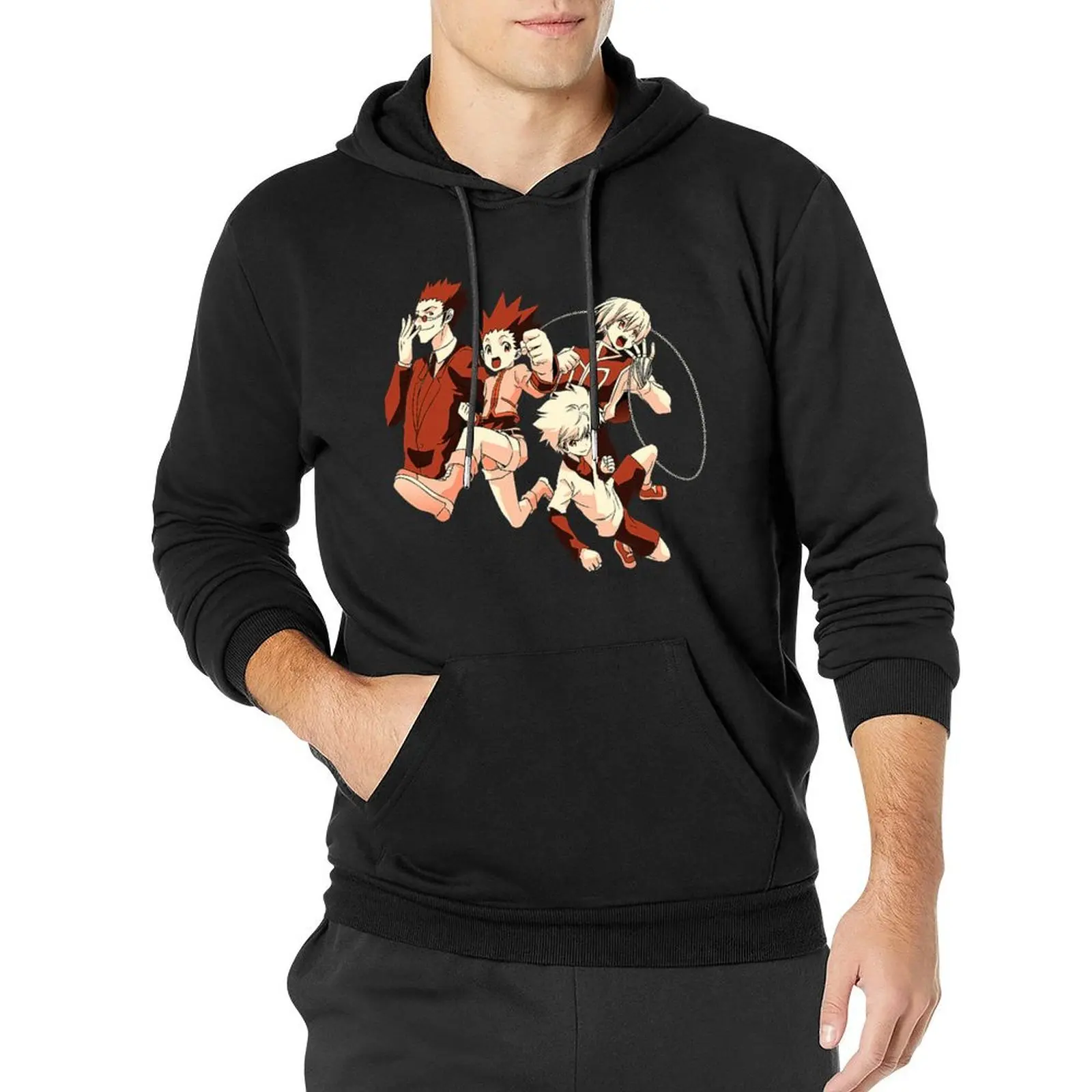 

Hunter X Hunter Essentials Hoodies Autumn Anime Characters Streetwear Sweatshirts Male Kawaii Classic Oversized Pullover Hoodie