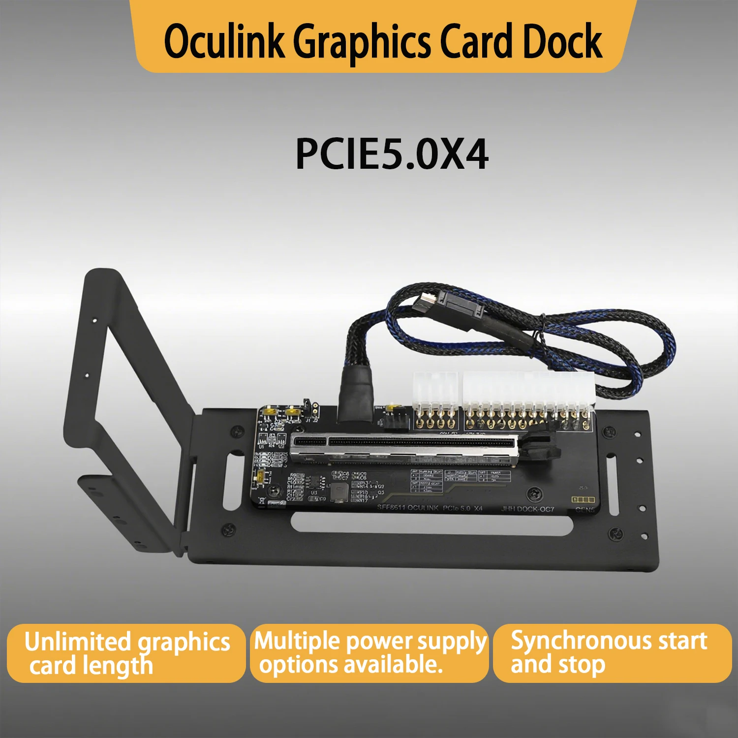 Oculink External GPU Dock EGPU Notebook External Expansion PCIe