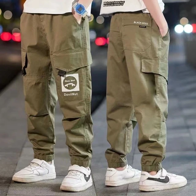 Cargo Pants- Brown Side Pocket Baggy Cargos for Men Online | Powerlook