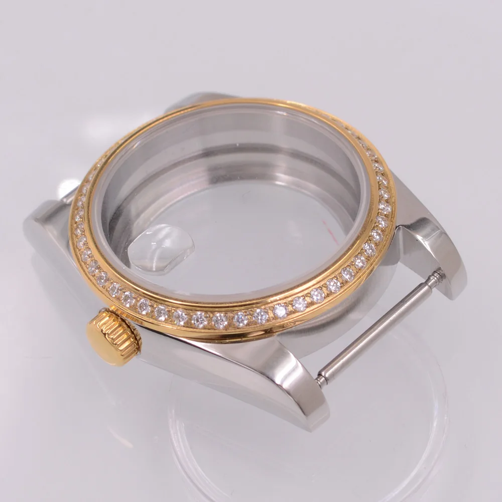 Sapphire Glass Gemstone Bezel for Watch Case (36mm/40mm)