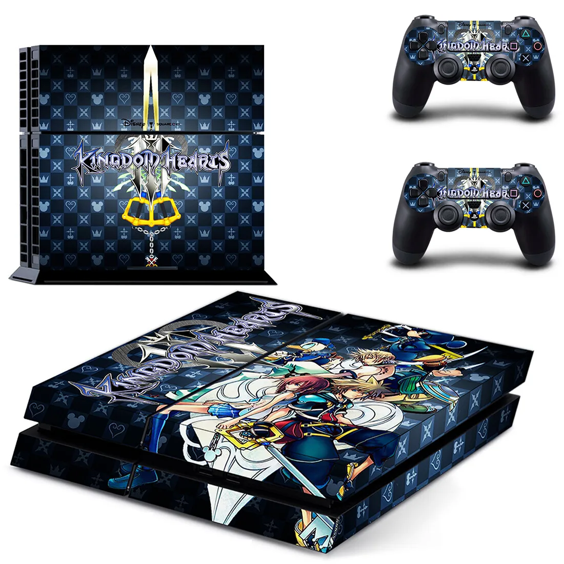Kingdom Hearts 15th Anniversary Edition PS4 Slim Top Cover