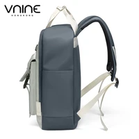 V.NINE Backpack Unisex Laptop Backpacks Men 15 inch Back Pack Bag Women Aesthetic Oxford Waterproof Couple Bagpack Multi Pockets 3