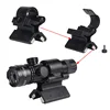 Dia 25.4/30mm Flashlights Strong Magnet Mount for Riflescope Laser Torches Magnetic X Holder 20mm Rail Mounting Fixed Bracket 5