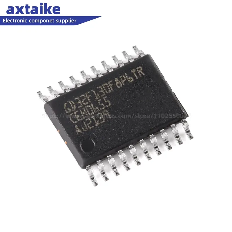 

5PCS GD32F130F8P6TR GD32F130F TSSOP-20 32 Bit Microcontroller Chip MCU IC Controller Brand New Authentic