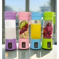 Portable Mini Blender for Shakes and Smoothies Rechargeable USB 380ML Traveling Fruit Juicer Cup Hand Fruit Blender Juicing Cup 5