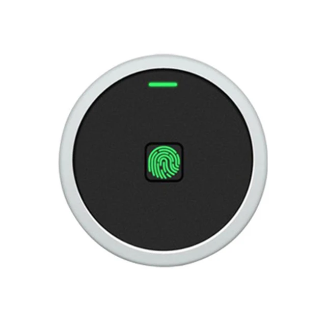 FULL-Round Style Integrated EM RFID Door Access Control Waterproof Metal Unlock Fingerprint/Pin Code Anti-Tamper Alarm 1
