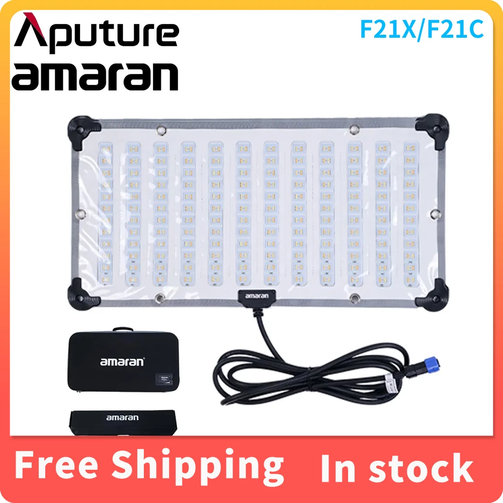 

Aputure Amaran F21C/F21X Flexible Color Video RGBWW Full Light 2500-7500K Studio Lamp with Grid Softbox