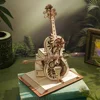 Robotime Wooden Music Box Puzzles AMK63 Magic Cello House Warming Musical Gift Hobby Kit Toy Home Decor for Adults Teens 4