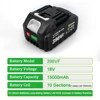 18V Rechargeable Lithium Ion Battery 22500mAh 15000mAh Lithium Battery With Battery indicator For Makita Power Tools Battery 4
