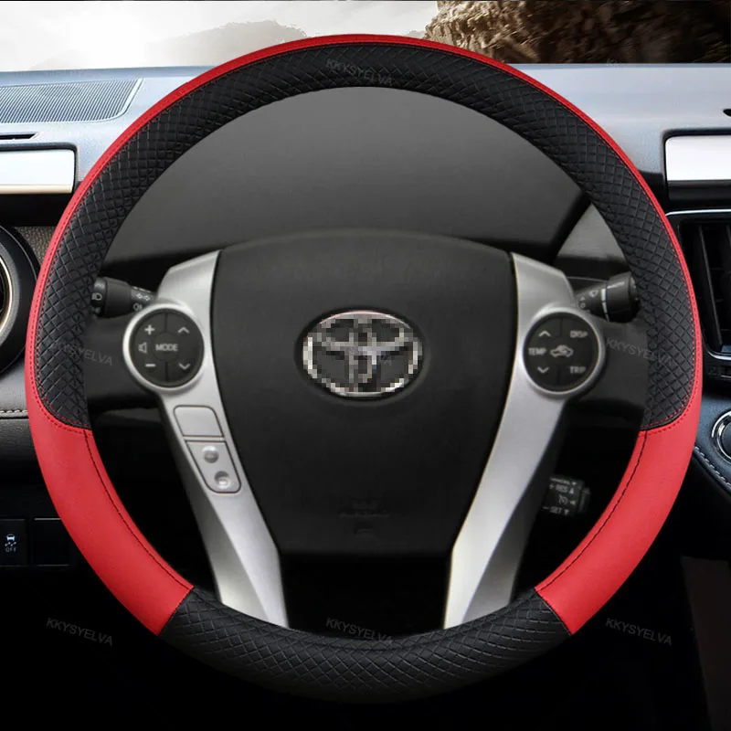 SQOFJDF Lenkradbezug Für Toyota Prius - Rutschfeste Mikrofaser