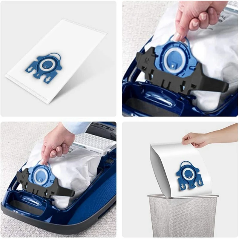 FIND A SPARE Hoover Dustbags Hyclean GN Complete C3 Vacuum Bags For Miele S2000 S5000 S8000 C3 Complete C2 Classic C1 15 PACK 