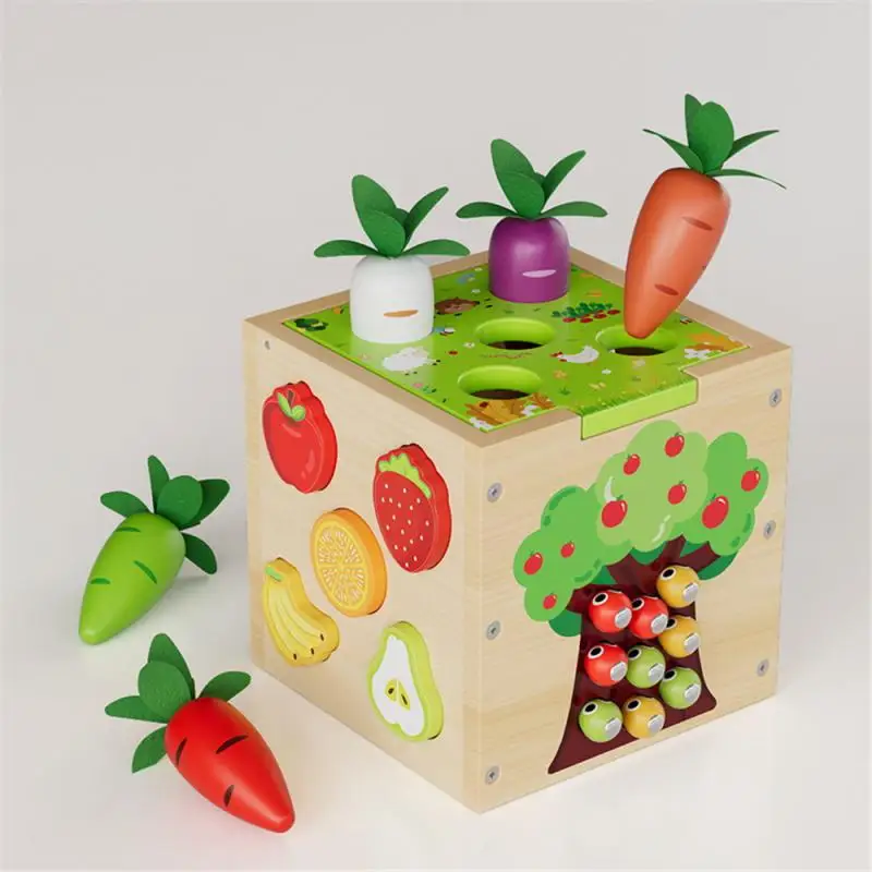 

Игрушки для просвещения пазл для восприятия цвета Детский гексадрон для просвещения строительные блоки для сборки мелкий мотор новые деревянные игрушки