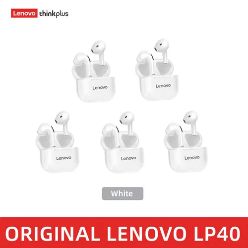 레노버 오리지널 무선 이어폰, LP40 프로, XT88, XT62, XT91, XT90, XT83, XT80, XT85, LP75, LP7, GM2PRO, TWS, 5 개 8