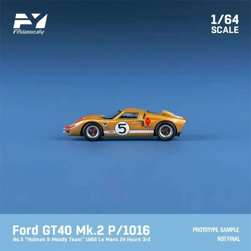 Finclassically 1/64　フォード GT40 ルマン 1966 Finclassically 1/64 フォード GT40 Mk2 P/1046 1966 ルマン24H