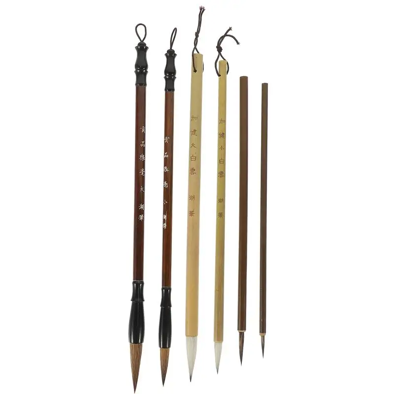

Pen Wolf Hair Brush Hook Line Meticulous Line Drawing Calligraphy Painting Flower And Bird Character Art Painting Stationer