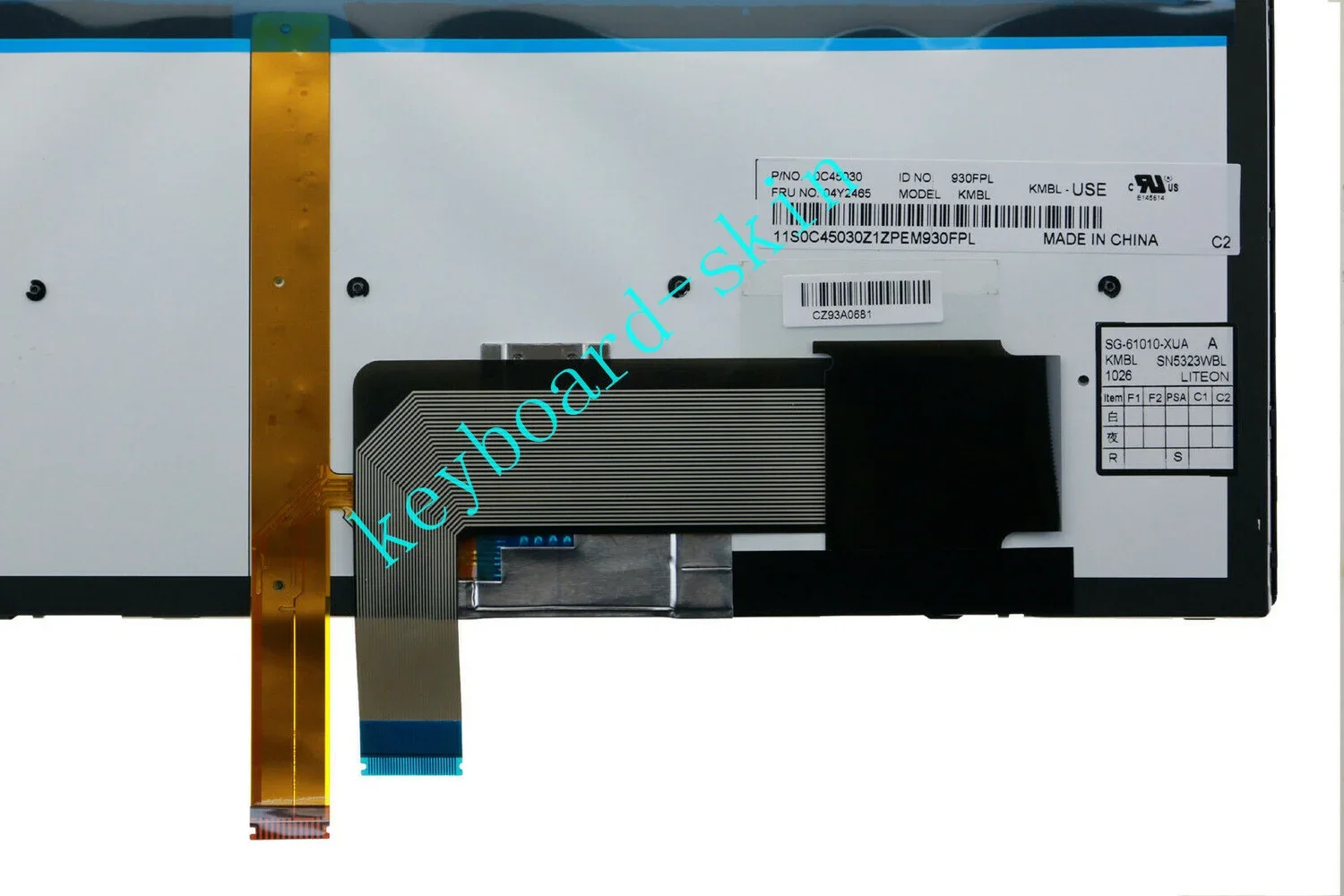 Teclado Retroiluminado Americano para Thinkpad E540 E531 T540 T540p T550 T560 L540 L560 L540 W541 W550 W550s 04y2387 04y2465 0c44952 - Imagem 3
